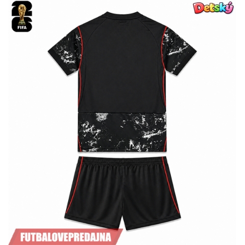 Lacne Dětský Futbalové dres Kanada MS 2026 Krátky Rukáv - Preč (+ trenírky)